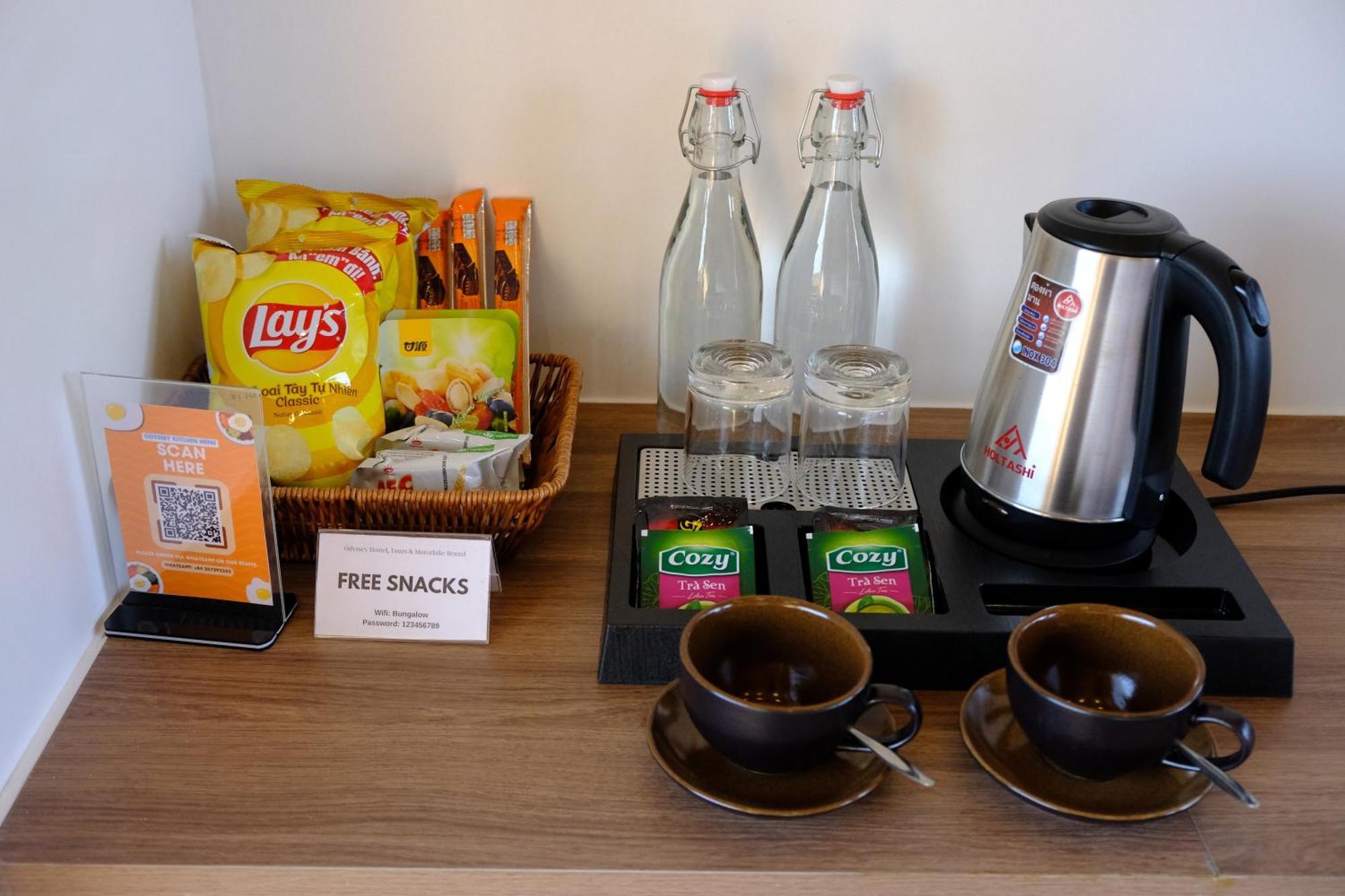 Odyssey Hostel, Tours & Motorbikes Rental ハザン 部屋 写真